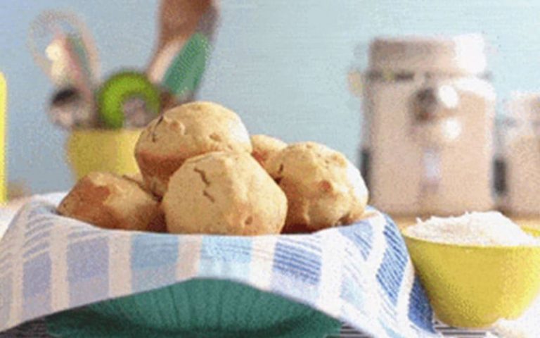 Muffins de coco con Jappi® sin azúcar