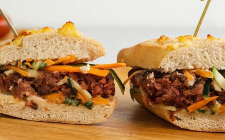 Sandwich oriental con jappi burger